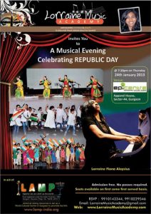 A MUSICAL EVENING IN HONOUR OF INDIA - Republic Day eve Celebrations