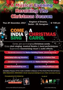 Come India Sing A Christmas Carol 21 Dec 2017