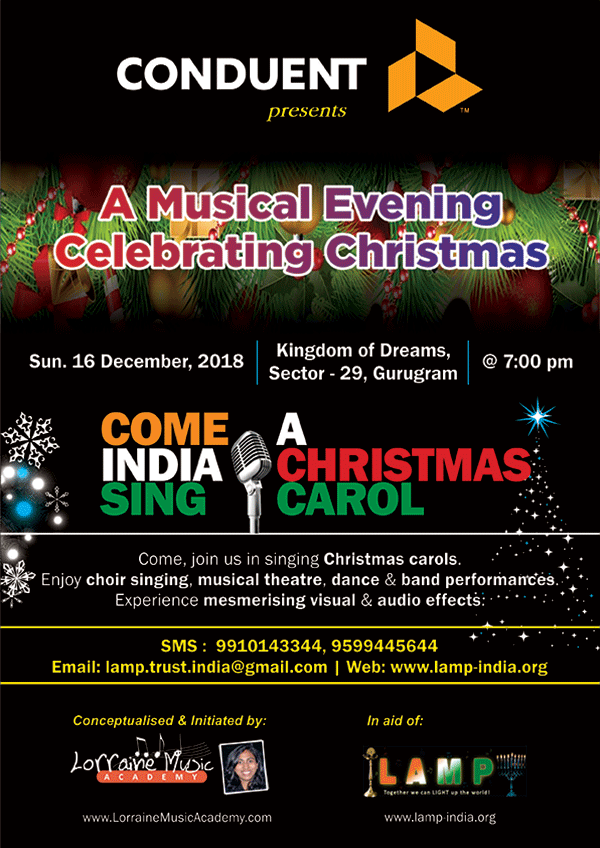 A musical evening celebrating Christmas 16 Dec 2018